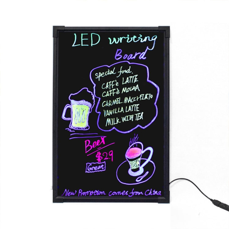 40x60cm Electronic Handwriting Fluorescent Board Glowing Advertising Blackboard