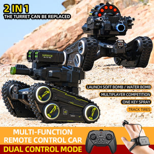 JJR/C 538 Gesture Sensing Remote Control Two-Wheel Tank Battle Spray Truck