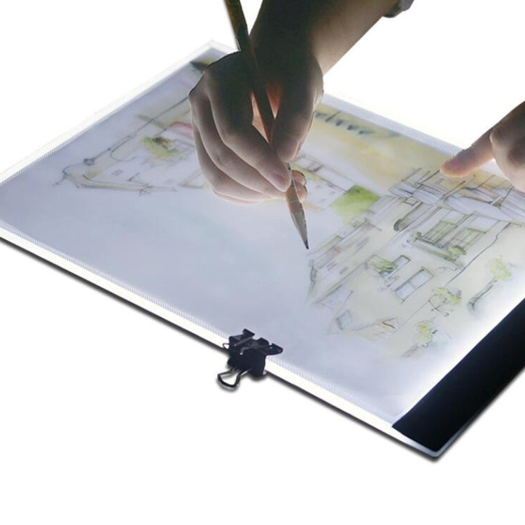 Ultra-thin A4 Size Portable USB LED Artcraft Tracing Light Box Copy Board Brightness Control for Artists Drawing Sketching Animation and X-ray Viewing