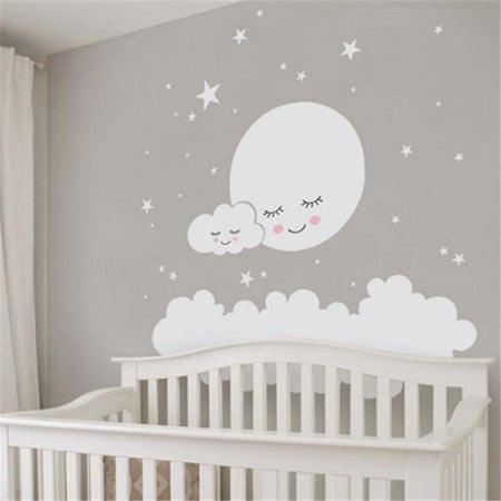 Cloud Star Moon Children Room Decoration Wall Sticker