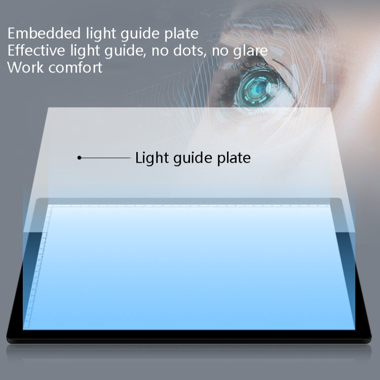 A4-D26  Charging Copy Table Soft Light Eye Protection Edging Copy Board Drawing Board