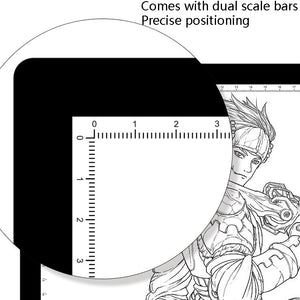 A4-D26  Charging Copy Table Soft Light Eye Protection Edging Copy Board Drawing Board