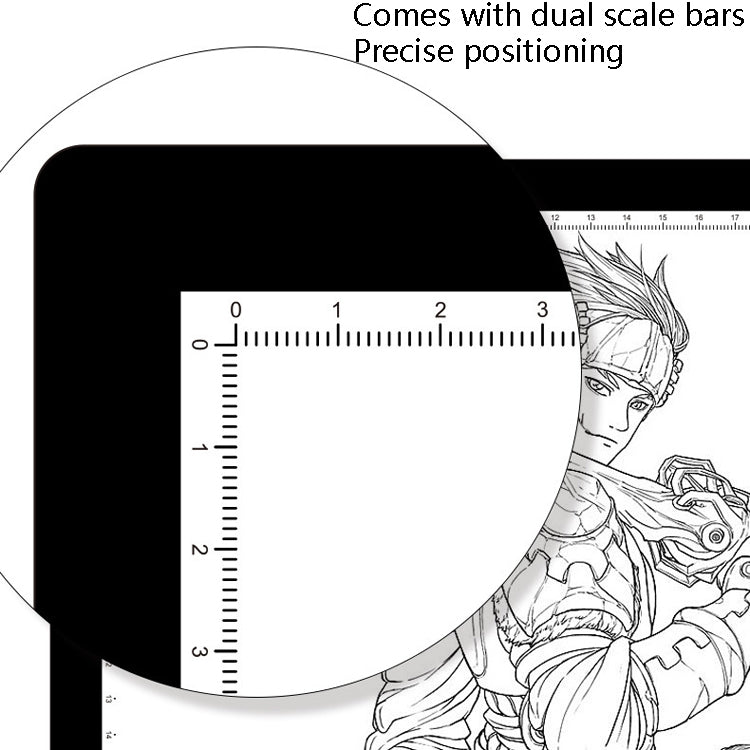 A4-D26  Charging Copy Table Soft Light Eye Protection Edging Copy Board Drawing Board