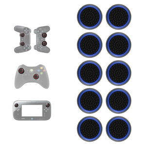 10 PCS Gamepad Silicone Luminous Button Cap Rocker Cap For PS5/PS4/PS3/ONE/360/PRO/series X/S