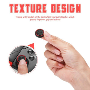 10 PCS Gamepad Silicone Luminous Button Cap Rocker Cap For PS5/PS4/PS3/ONE/360/PRO/series X/S