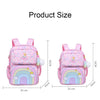 5177 Cute Unicorn Pattern Waterproof Breathable Student Schoolbag, Size: