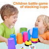 Mixed Colors Quick Stack Cups Speed Training Sports Stacking Cups With Card,Spec: