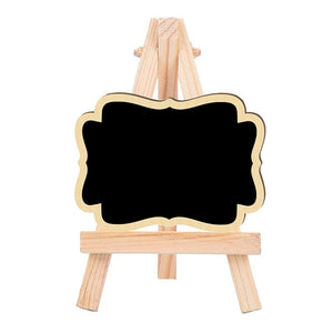 191288 Small Party Shop Message Blackboard Ornaments Pine Tripod Decorative Message Board