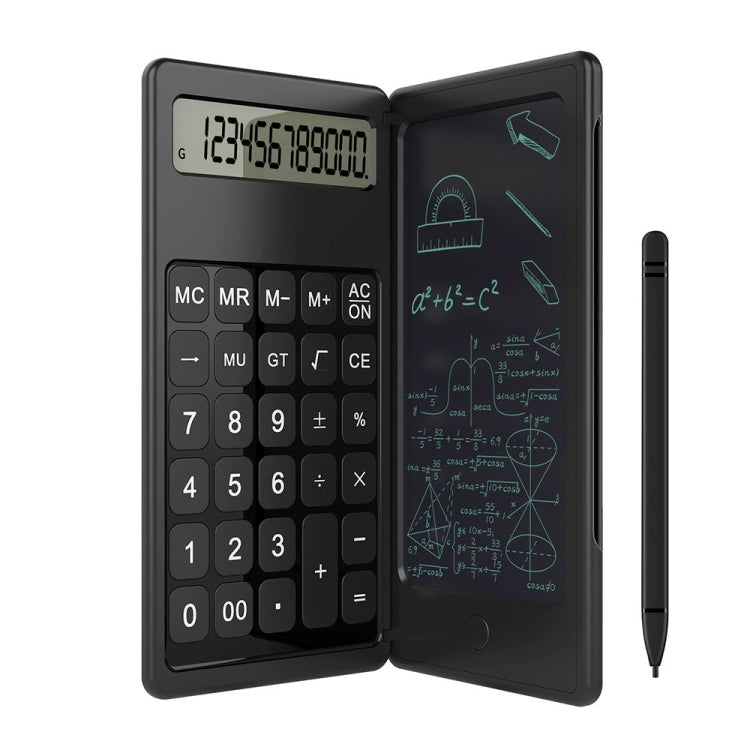 6 inch Learning Business Office Portable Foldable LCD Writing Board Calculator