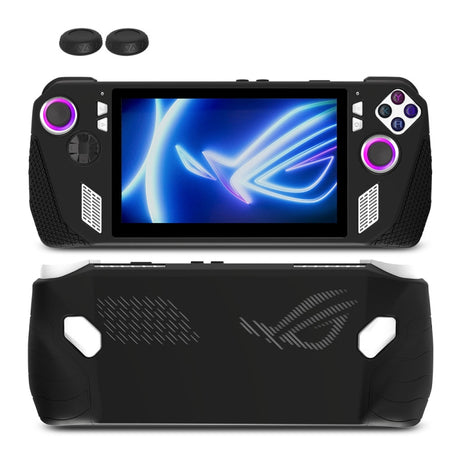 For ASUS ROG Ally Game Console Silicone Protective Cover + Button Cap Set Pocket Gaming Accessories