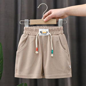 Boys Casual Sports Shorts Elastic Waistband Breechcloth