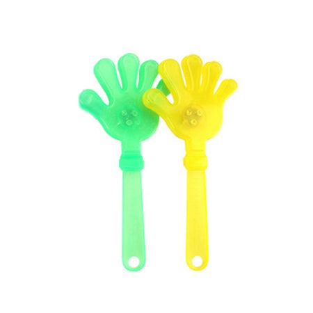 2pcs Luminous Clap Slap Palm Flash Cheering Event Props, Random Color Delivery