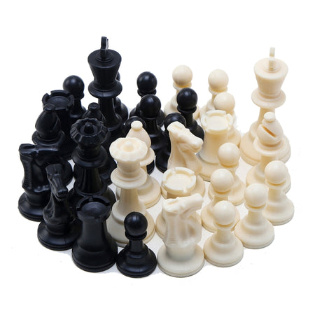 32pcs /Set Plastic Chess Pieces Without Chess Board