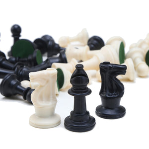 32pcs /Set Plastic Chess Pieces Without Chess Board