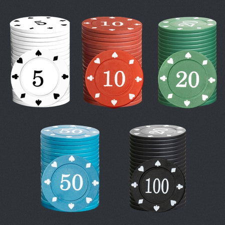 Texas Holdem Poker Points Coins Mahjong And Chess Room Card Chips