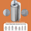 18W 6000mAh Baby Bottle Warmer With Digital Display 6 Levels Temperature Adjustment