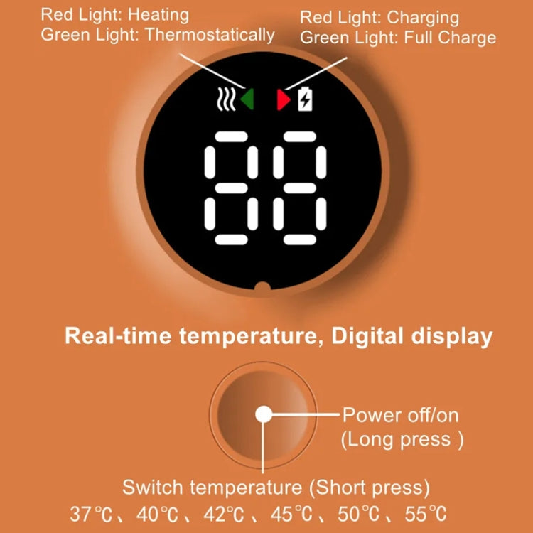 18W 6000mAh Baby Bottle Warmer With Digital Display 6 Levels Temperature Adjustment