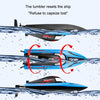 812 High-Speed RC Boat Large Horsepower Speedboat Long Endurance Waterproof Boys Water Toy