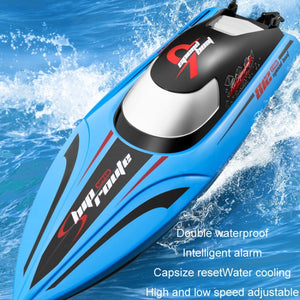 812 High-Speed RC Boat Large Horsepower Speedboat Long Endurance Waterproof Boys Water Toy