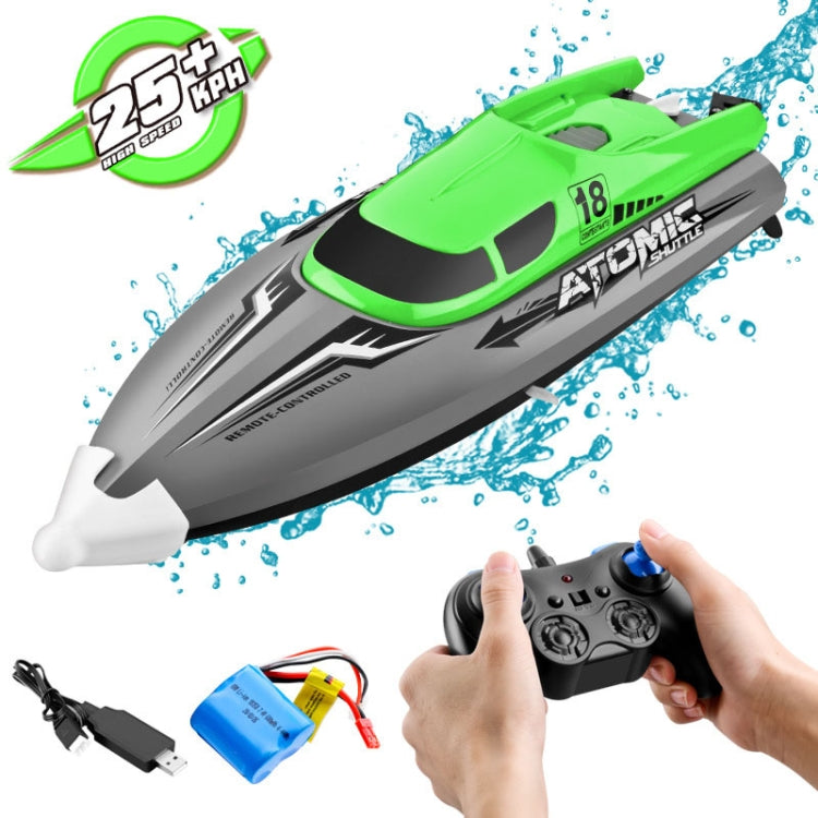 EB02 2.4G Wireless RC Boat Circulating Water-Cooled High-Speed Speedboat Racing Boat Model Toy