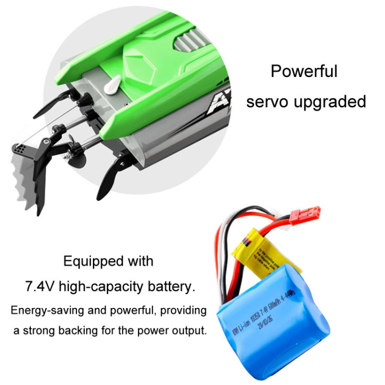 EB02 2.4G Wireless RC Boat Circulating Water-Cooled High-Speed Speedboat Racing Boat Model Toy