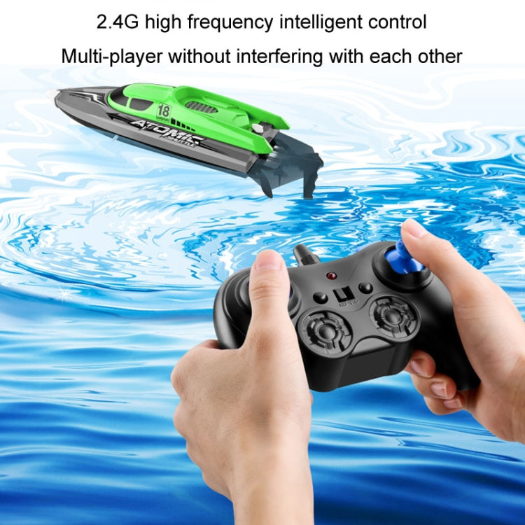 EB02 2.4G Wireless RC Boat Circulating Water-Cooled High-Speed Speedboat Racing Boat Model Toy