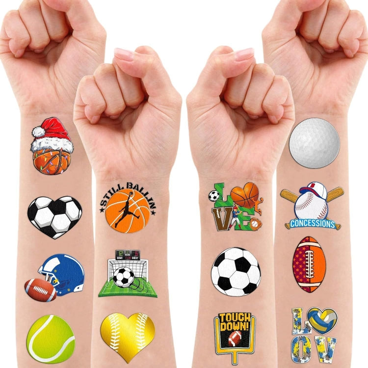 20Sheets /Pack  (2400 Stickers Total) Sports Ball Stickers for Scrapbooking, Crafting